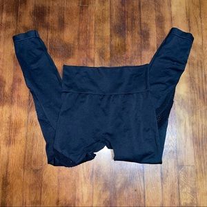 zyia activewear black angle performance leggings